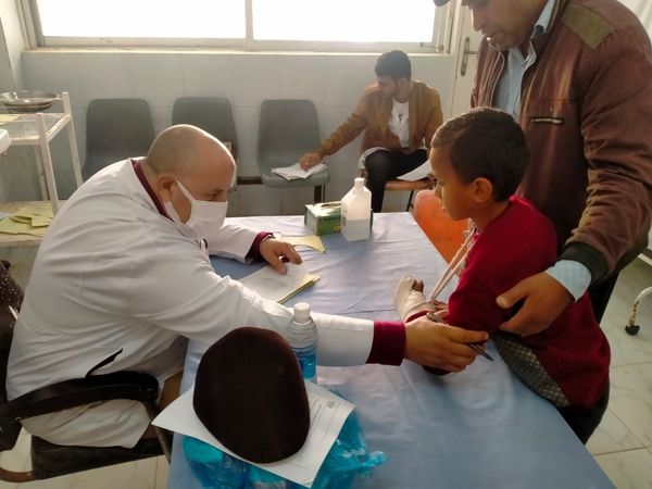 خلال الكشف الطبى خلال الكشف الطبى