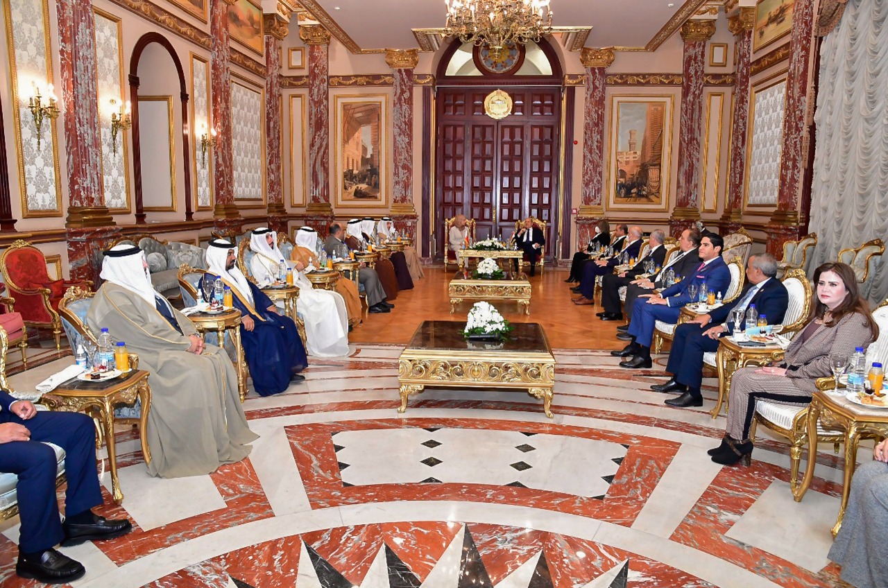 أبو هشيمة يشارك في لقاء رئيس مجلس الشيوخ ورئيسة مجلس النواب البحريني (8)