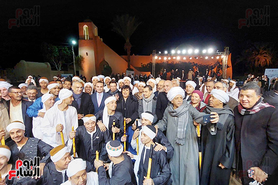 افتتاح المهرجان القومى للتحطيب بالأقصر بحضور وزيرة الثقافة (24)