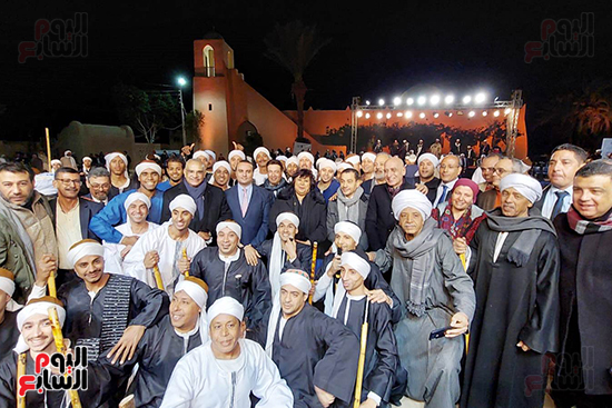 افتتاح المهرجان القومى للتحطيب بالأقصر بحضور وزيرة الثقافة (26)