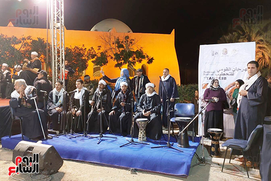 افتتاح المهرجان القومى للتحطيب بالأقصر بحضور وزيرة الثقافة (8)