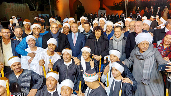 افتتاح المهرجان القومى للتحطيب بالأقصر بحضور وزيرة الثقافة (25)