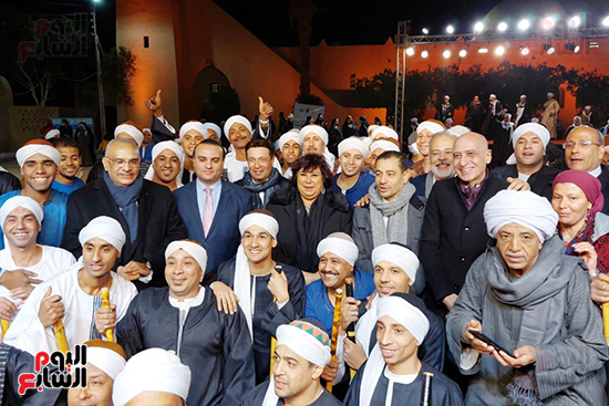 افتتاح المهرجان القومى للتحطيب بالأقصر بحضور وزيرة الثقافة (30)