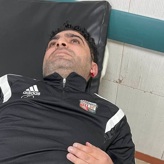 فادى خفاجة بعد الإصابة