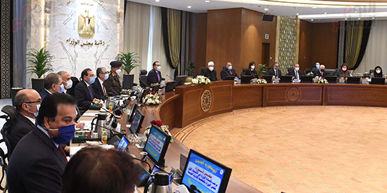 رئيس الوزراء يتراس اول اجتماع للحكومة بمقر مجلس الوزراء بالعاصمة الادارية الجديدة (12)