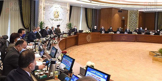 رئيس الوزراء يتراس اول اجتماع للحكومة بمقر مجلس الوزراء بالعاصمة الادارية الجديدة (11)