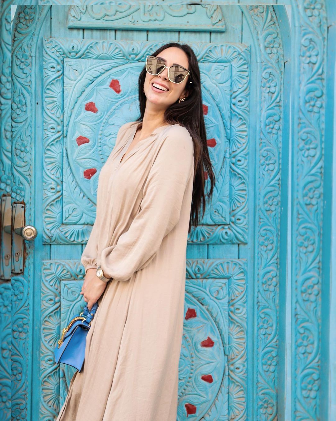 بسنت شوقى فى مدينة جدة التاريخية