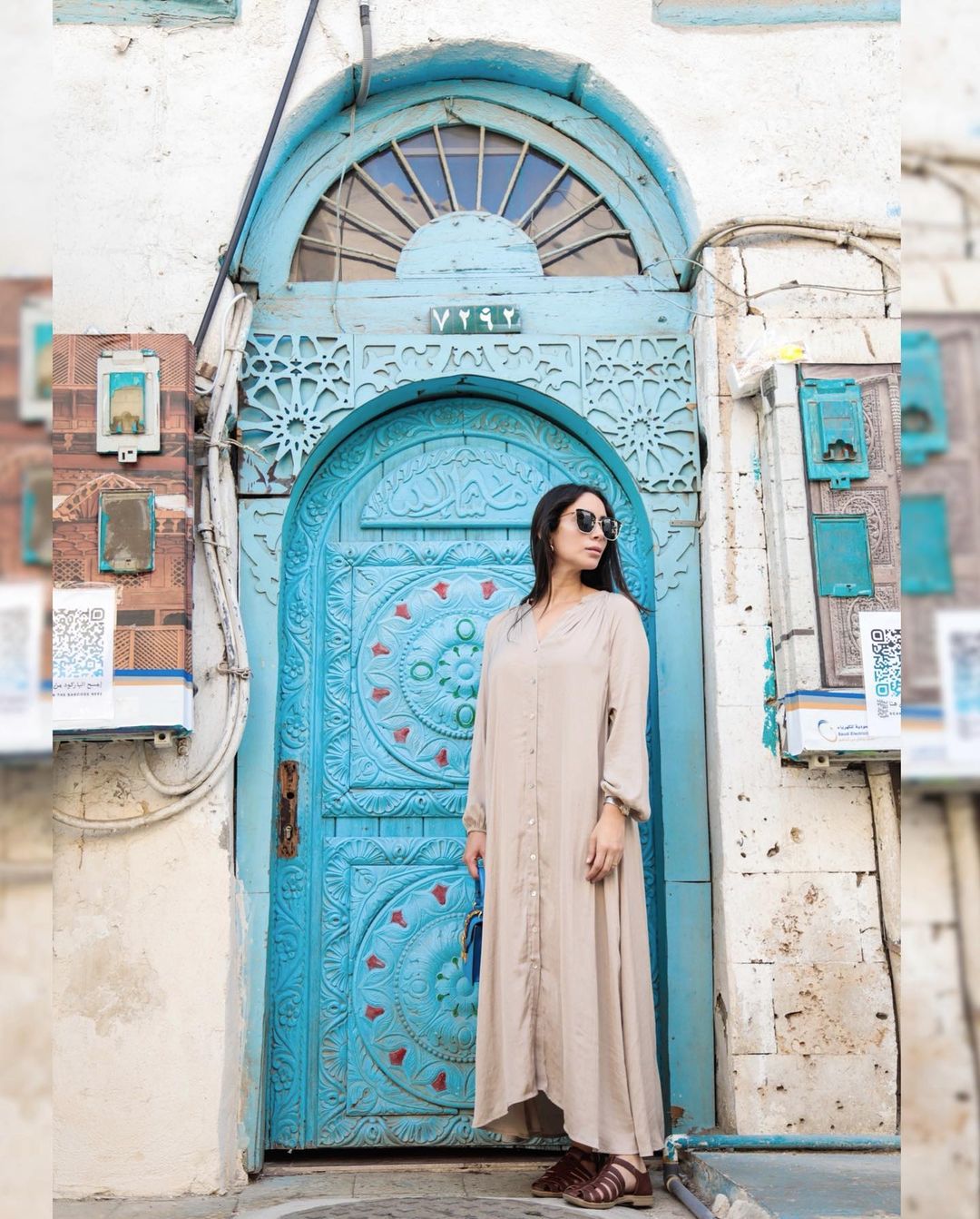 بسنت شوقى تمزج الماضى والحاضر فى جلسة تصوير