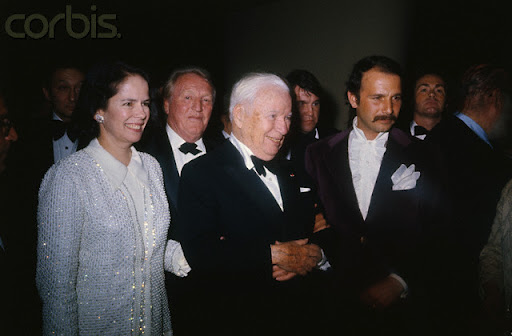 صورة ملونة لتشارلي شابلن