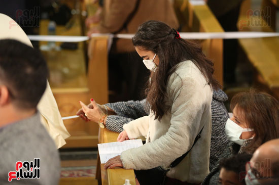 قداس عيد الميلاد بكاتدرائية العذراء بمدينة نصر (7)