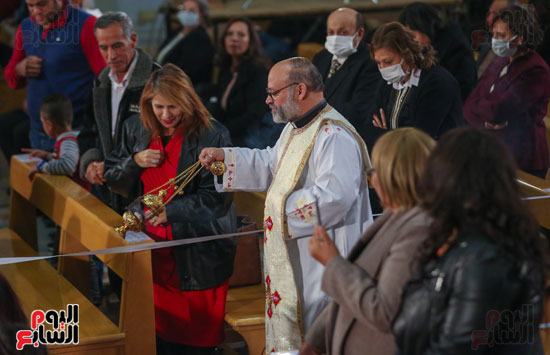 قداس عيد الميلاد بكاتدرائية العذراء بمدينة نصر (5)