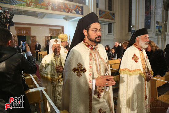 قداس عيد الميلاد بكاتدرائية العذراء بمدينة نصر (17)