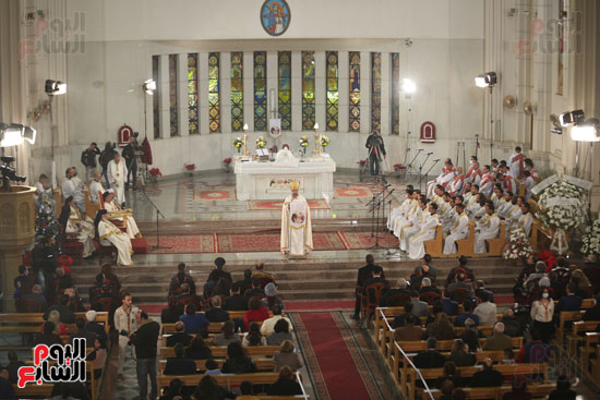 قداس عيد الميلاد بكاتدرائية العذراء بمدينة نصر (27)