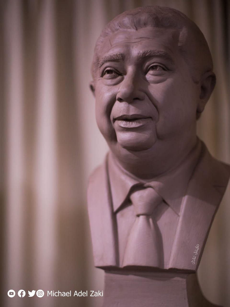 تمثال ماجد الكدوانى (6)