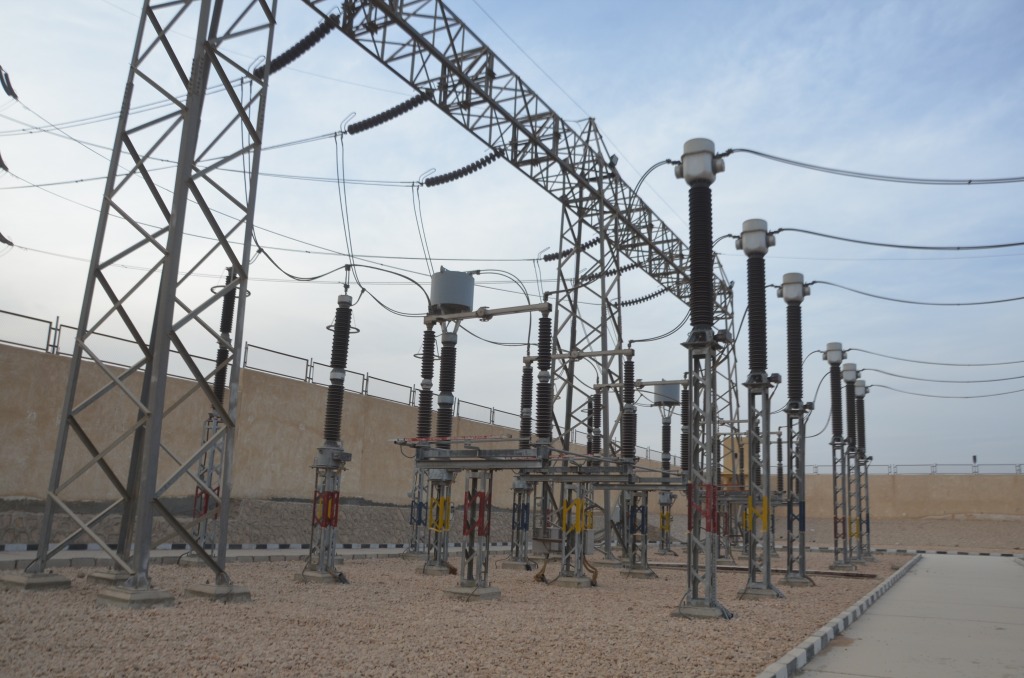 محطة محولات كهرباء الشيخ أحود بمدينة اسنا