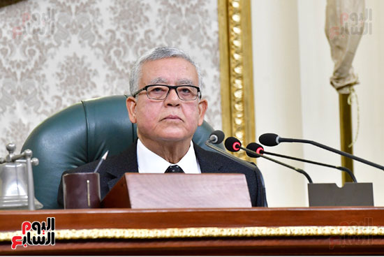 جلسة مجلس النواب برئاسة المستشار الدكتور حنفي جبالي رئيس المجلس (7)