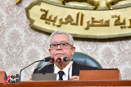جلسة مجلس النواب برئاسة المستشار الدكتور حنفي جبالي رئيس المجلس (1)