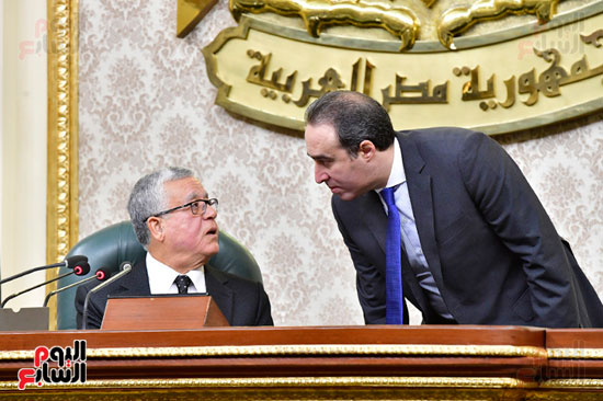 جلسة مجلس النواب برئاسة المستشار الدكتور حنفي جبالي رئيس المجلس (4)