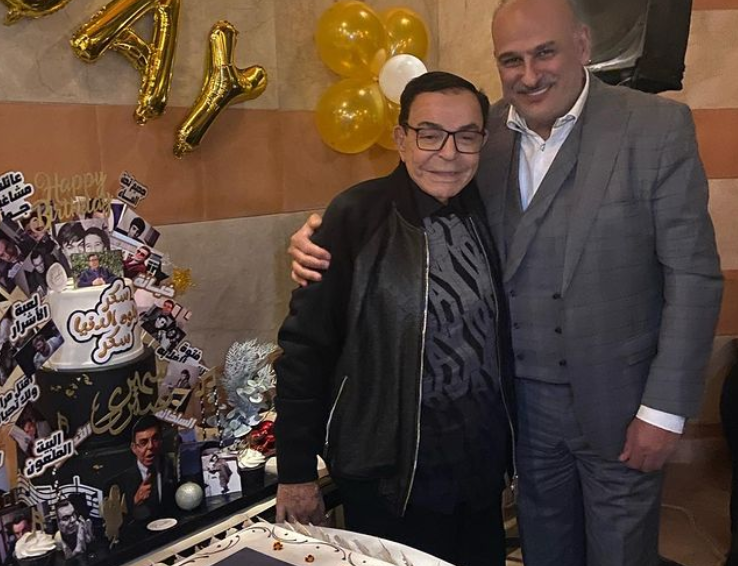سمير صبرى فى عيد ميلاده
