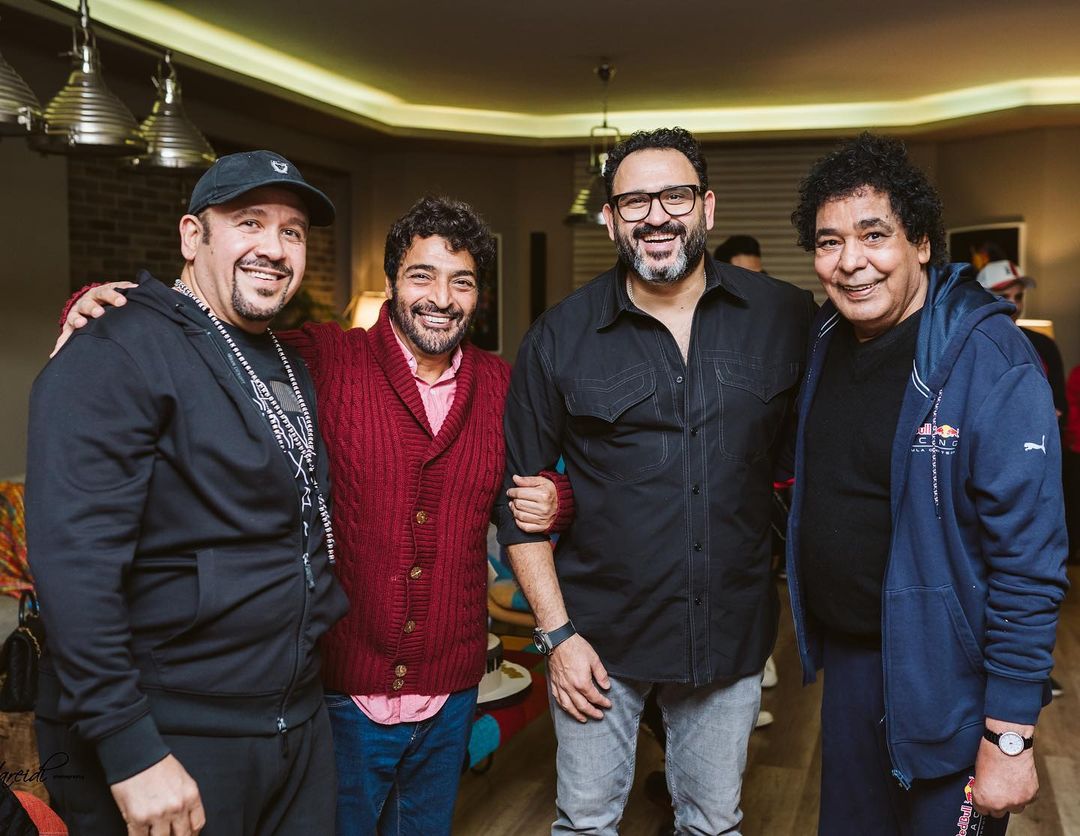 منير وأكرم والشاعرى وهشام عباس