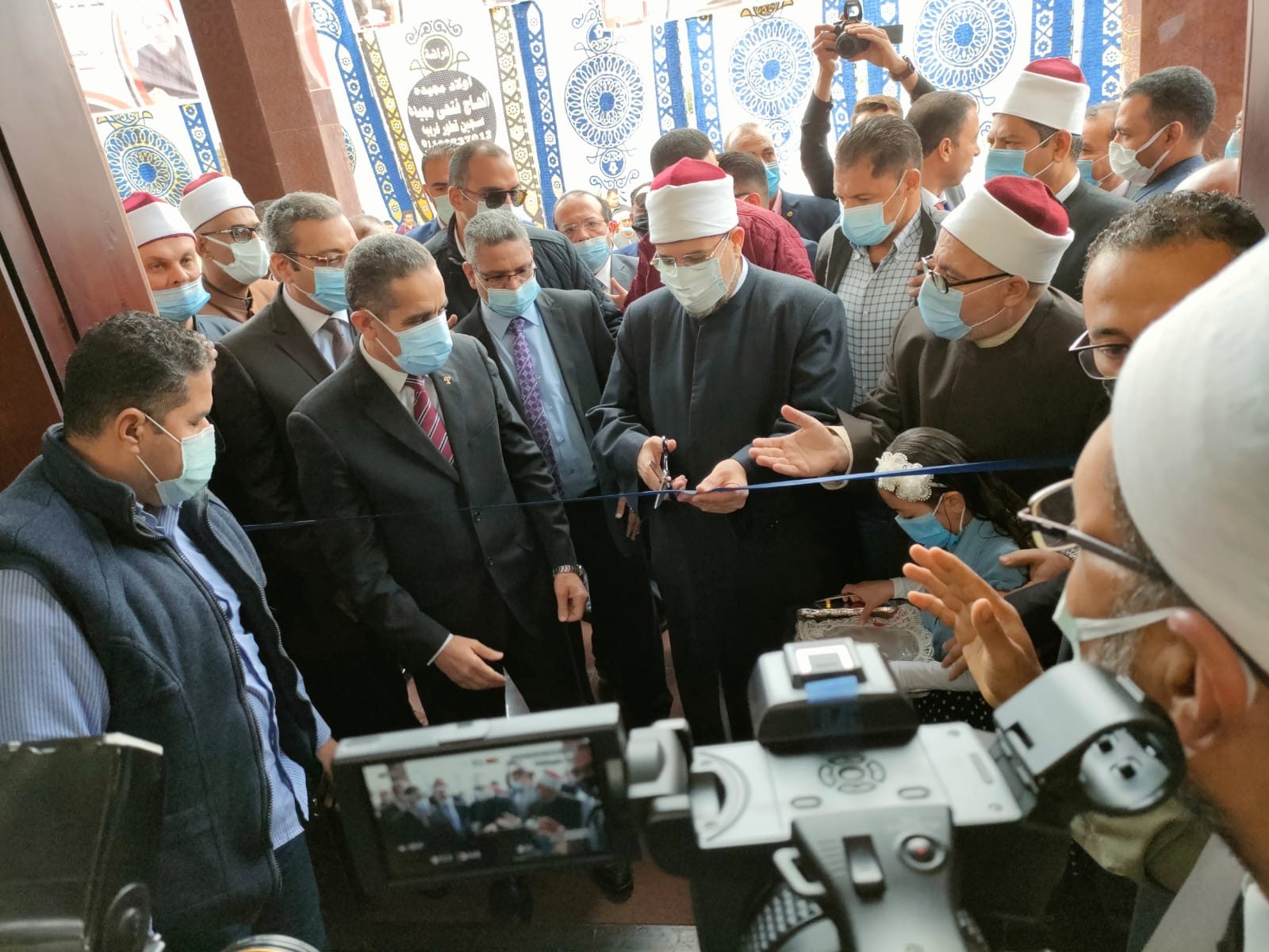 وزير الأوقاف يفتتح المسجد الكبير بعزبة الشرملسي بالمحلة بتكلفة 4 مليون جنيه