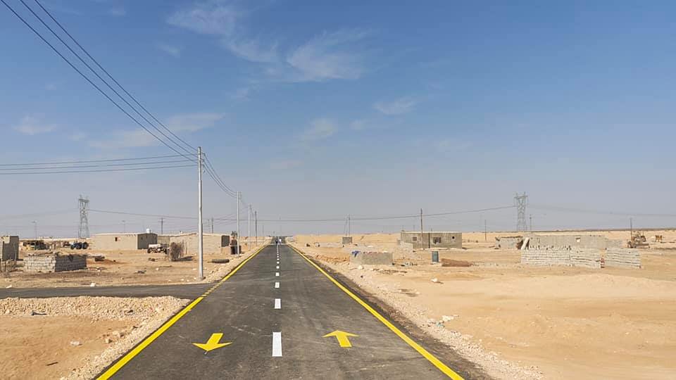 مد الطرق بوسط سيناء مد الطرق بوسط سيناء