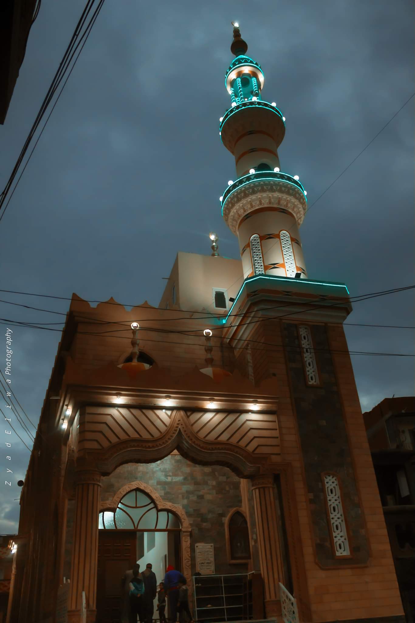افتتاح أحد المساجد 