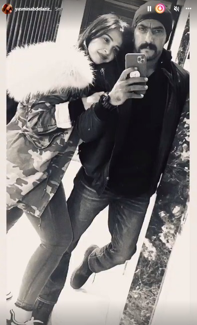 ياسمين عبد العزيز والعوضي