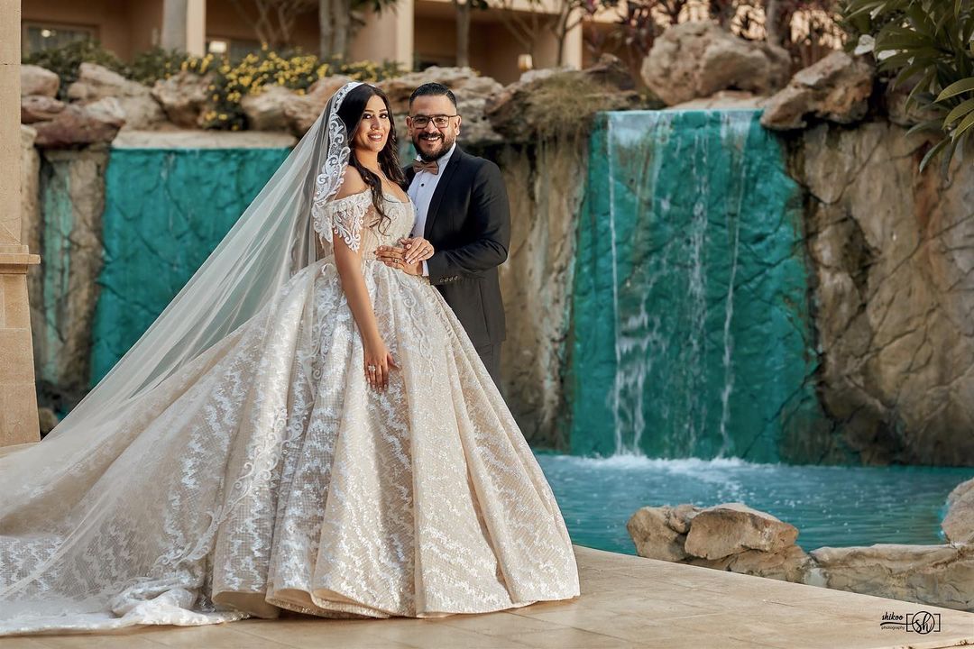 دنيا صلاح وزوجها هيثم