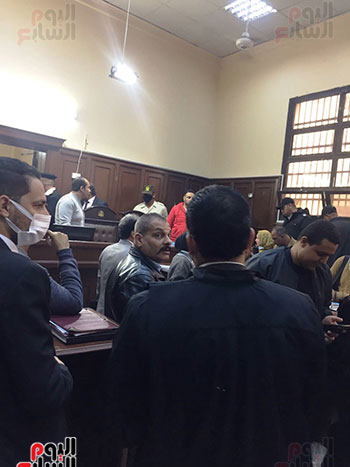 أول صور من قاعة محكمة مذبحة الإسماعيلية (3)