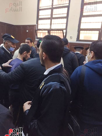 أول صور من قاعة محكمة مذبحة الإسماعيلية (4)