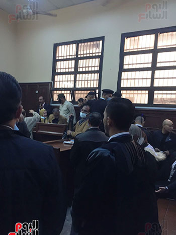 أول صور من قاعة محكمة مذبحة الإسماعيلية (5)