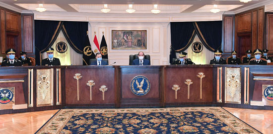 الرئيس السيسى يحضر اختبارات كشف الهيئة للطلبة المتقدمين للالتحاق بـالشرطة (6)