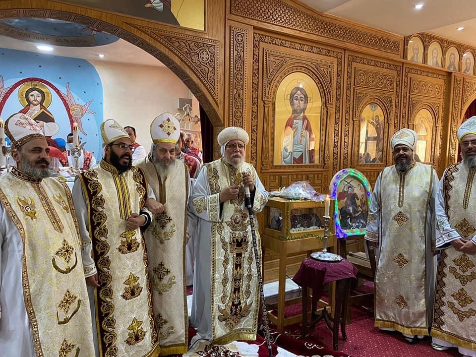 الكنيسة الأرثوذكسية ترسم 65 شماس فى مدينة الأمل بمناسبة عيد القديس أبى سفين