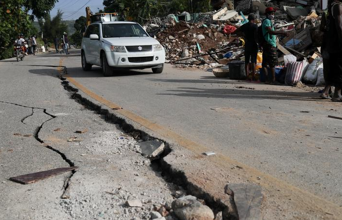 الزلزال الذي وقع في هايتي