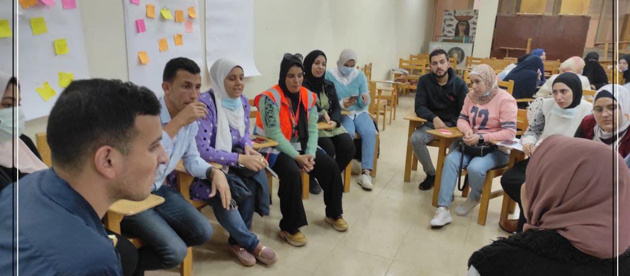نفيذ برنامج تدريبي بعنوان المهارات الإدارية للعمل العام لأعضاء فريق متطوعي مراکز شباب مصر