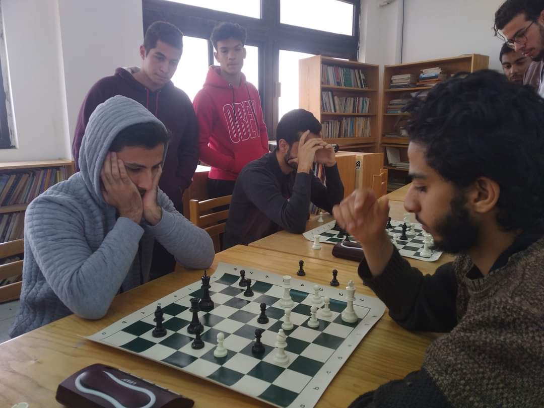 المسابقه السنوية للشطرنج على مستوي كليات جامعة قناة السويس