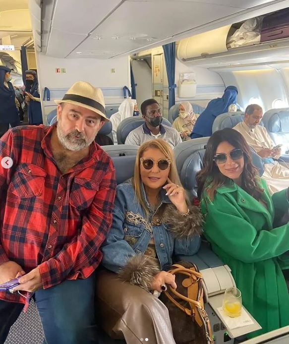 نادية الجندى و إنجى المقدم