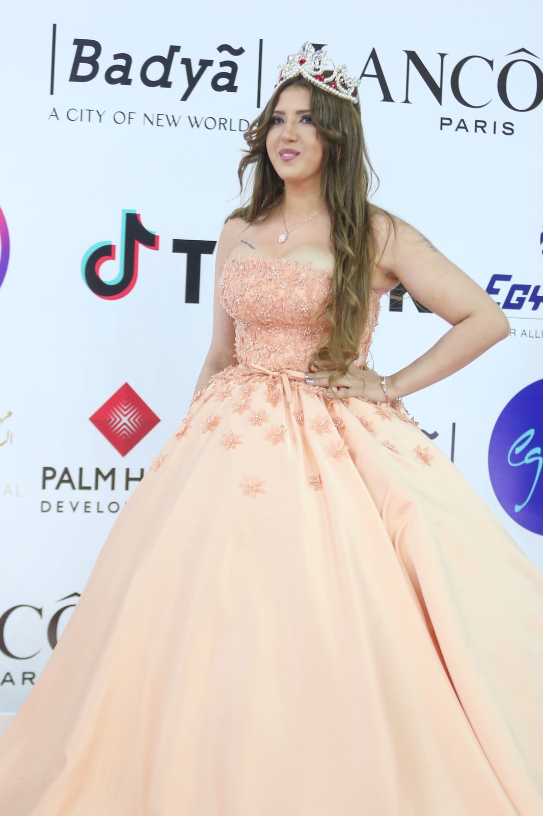 الفنانة نور نخرى فى ختام مهرجان القاهرة (2)