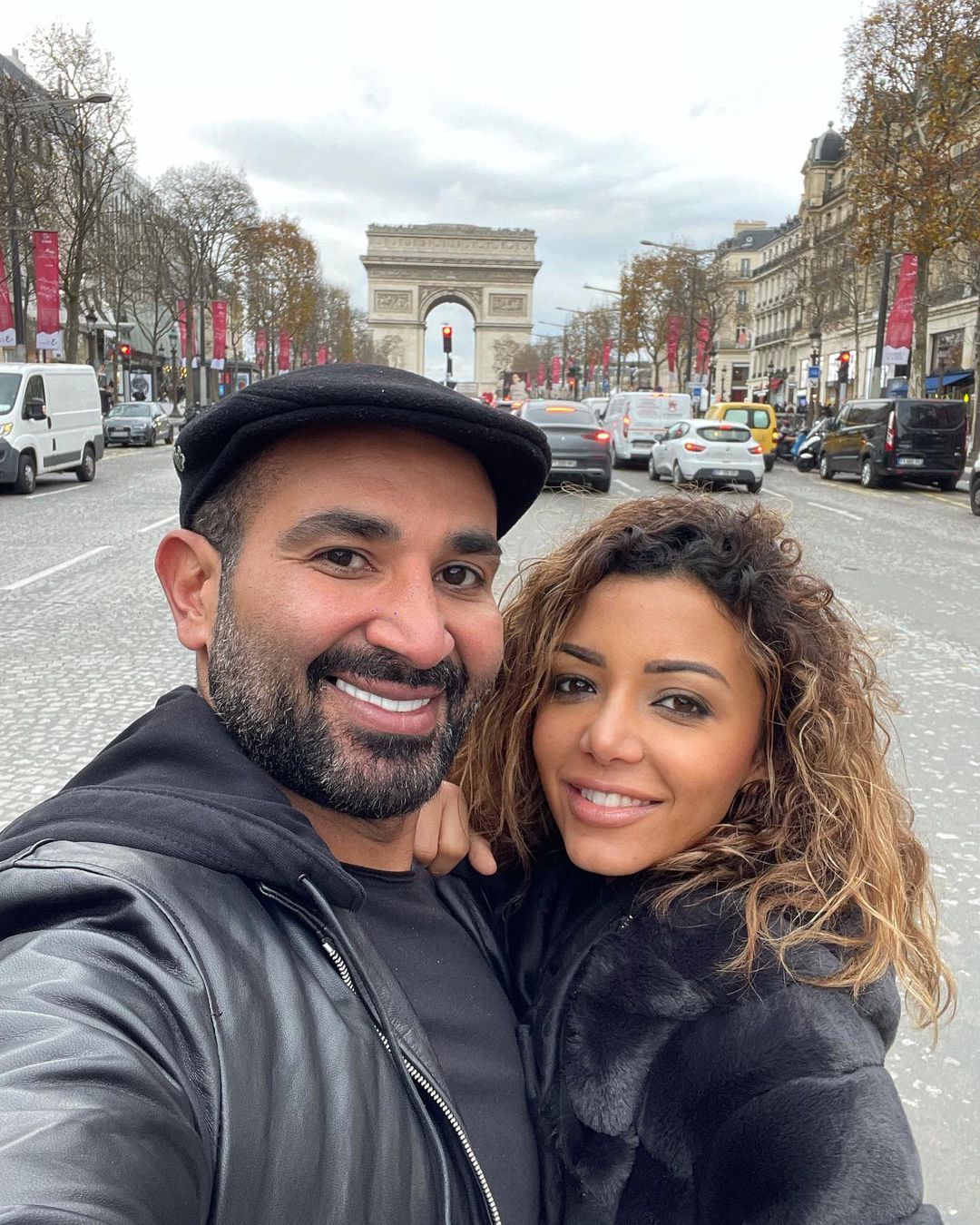 المطرب احمد سعد وزوجته المطرب احمد سعد وزوجته