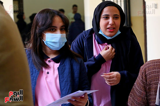 طالبات مدرسة بورسعيد الثانوية بنات