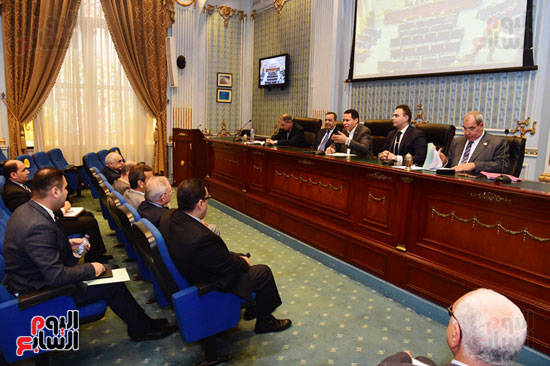 النائب هشام الحصرى، رئيس لجنة الزراعة والرى بمجلس النواب (14)