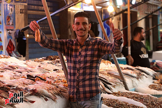 البطارخ في سوق بورسعيد