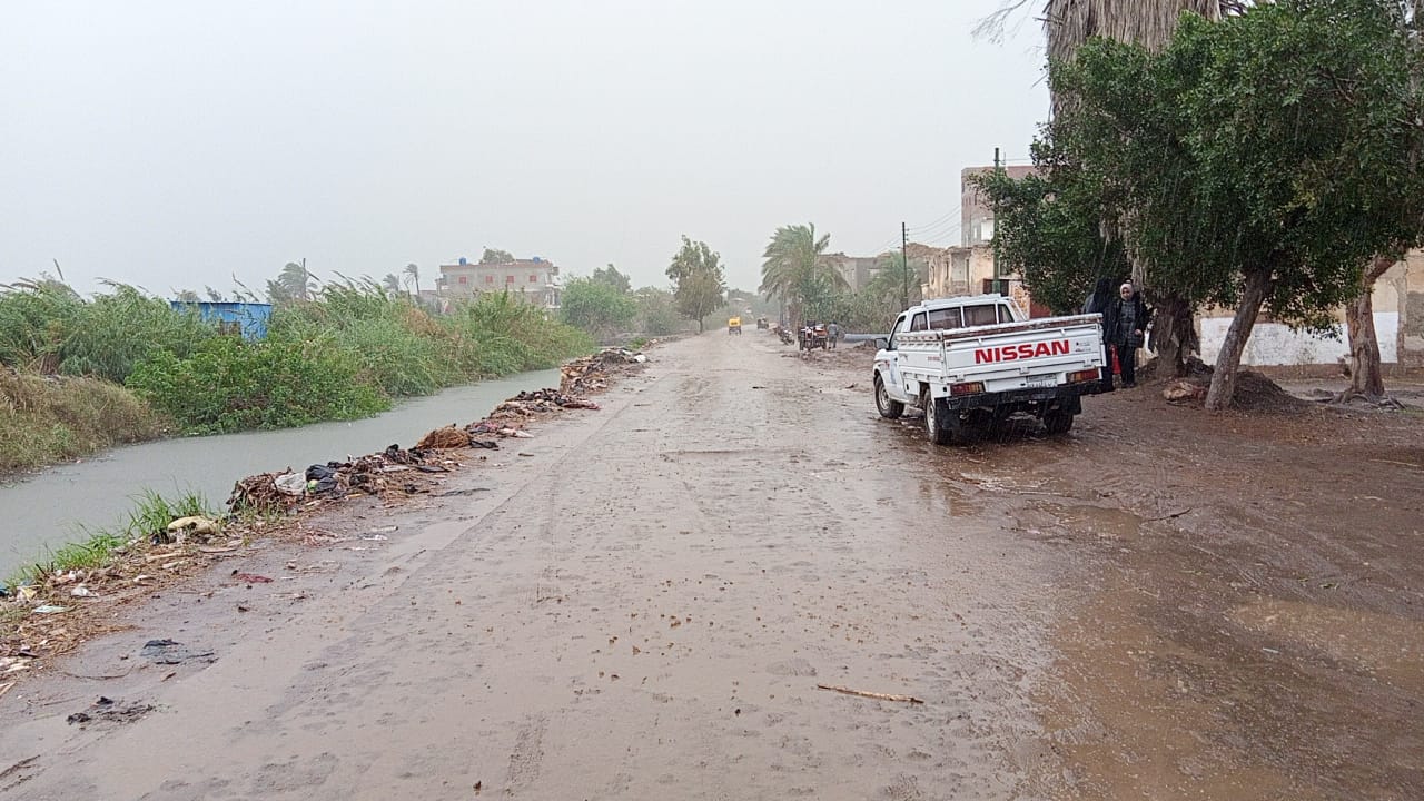 هطول امطار على قرى مطوبس