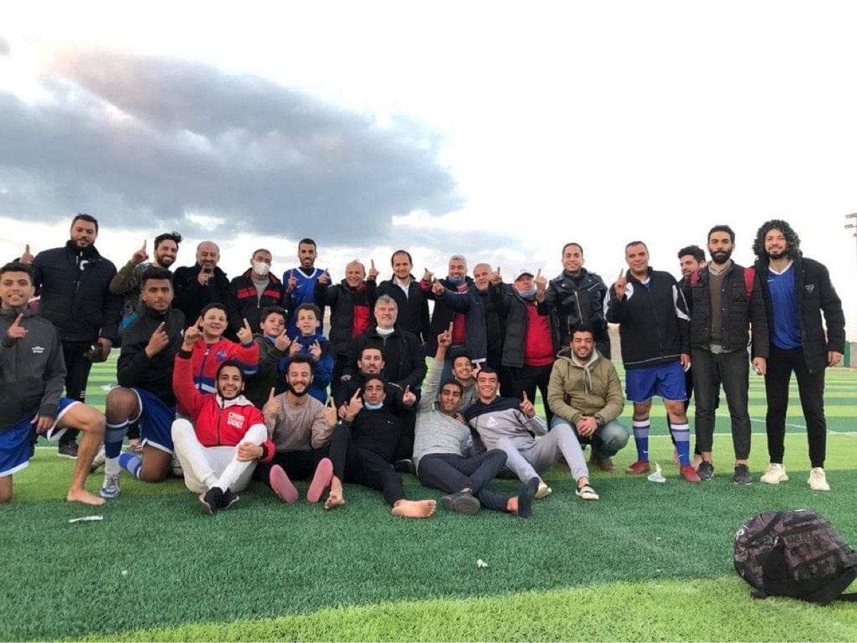 فريق شباب مصر للمينى فوتبول بشمال سيناء
