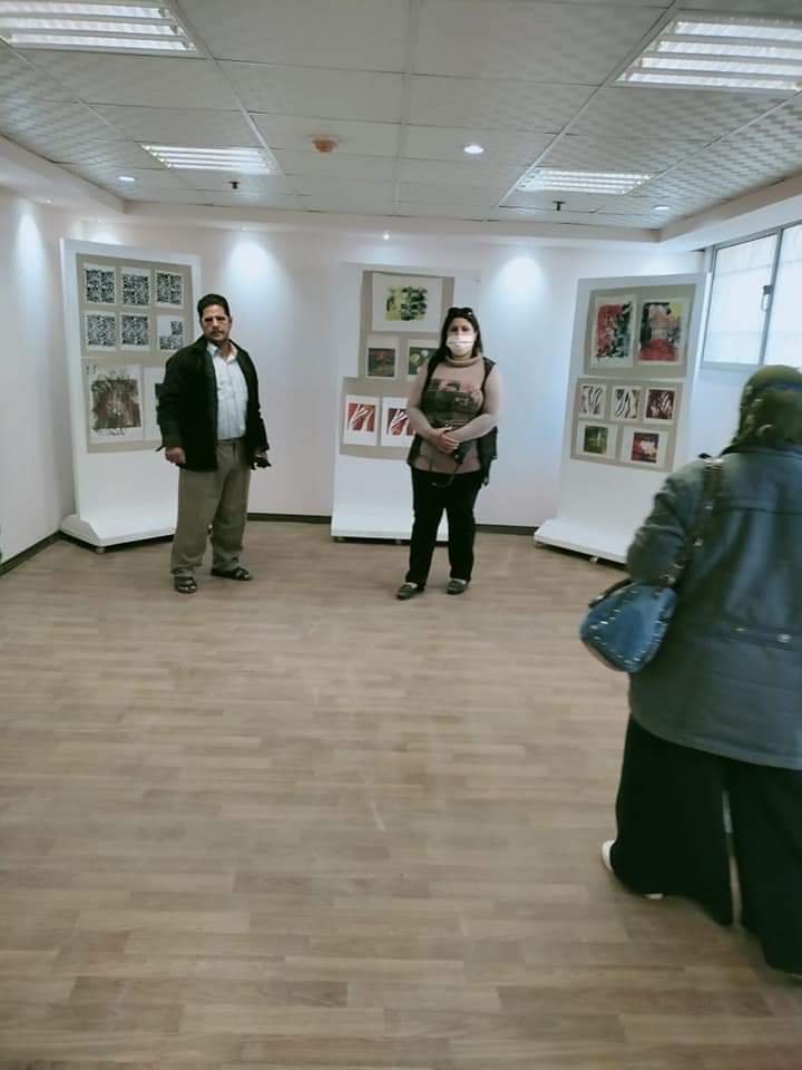 أول معرض للفن التشكيلي بقصر ثقافة بني سويف  (2)