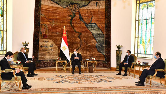 الرئيس السيسى و رئيس وزراء الأردن (3)