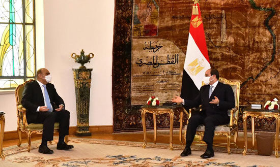 الرئيس السيسى و رئيس وزراء الأردن (1)