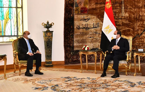 الرئيس السيسى و رئيس وزراء الأردن (2)