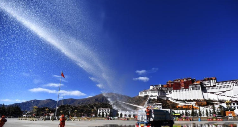 احتفالات السنتين الجديديتين فى التبت
